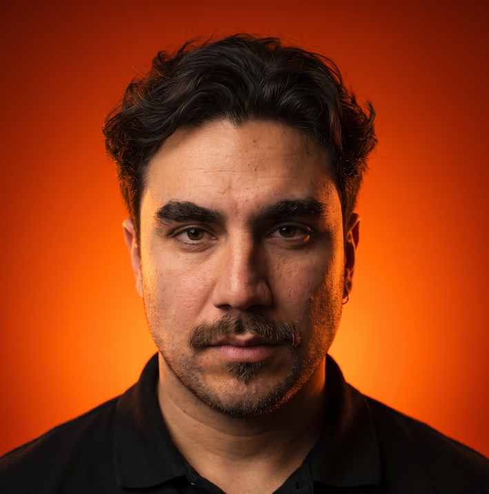 Retrato de Cristopher Valdés